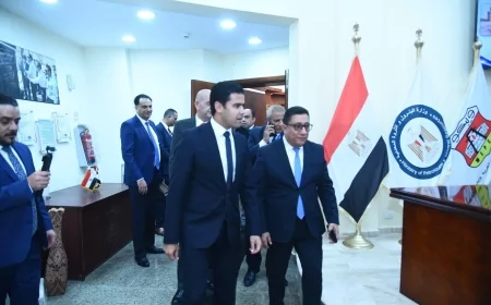 بروتوكول بين شركة ويبكو والأورمان لتطوير مدرسة سيدي عبد الرحمن الرسمية للغات بمطروح