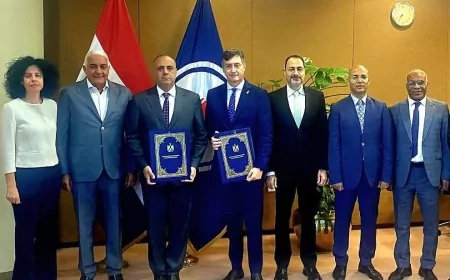 هيئة البترول و IEOC يوقعان مذكرة نوايا لتحسين المهارات الفنية والمهنية فى مجال السلامة