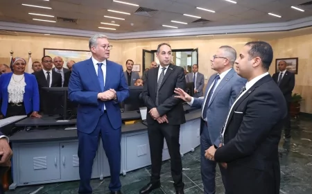 وزير البترول يتفقد مشروع منظومة "سكادا" لمراقبة تداول البوتاجاز بشركة بتروجاس