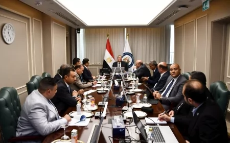 بحضور أعضاء لجنة التحقيق الفني.. وزير البترول يلتقي  مسئولي شركة أديس