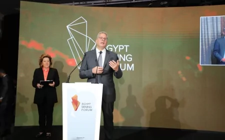 الكلمة الافتتاحية لوزير البترول في منتدى التعدين المصري