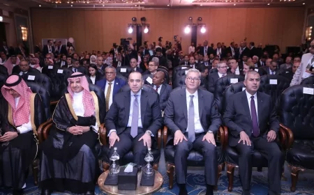 تكريم كبار المسؤولين في الجلسة الافتتاحية لمنتدى مصر للتعدين