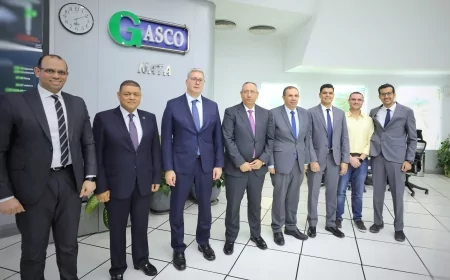 وزير البترول والثروة المعدنية يتابع من مركز التحكم ضخ الغاز لمحطات الكهرباء والصناعة لضمان انتظام الإمدادات خلال الصيف