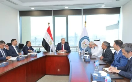 وزير البترول  يبحث مع شركات عالمية ومحلية آليات تنفيذ مشروع المسح الجوي لتحديث قاعدة بيانات الثروات التعدينية بمصر
