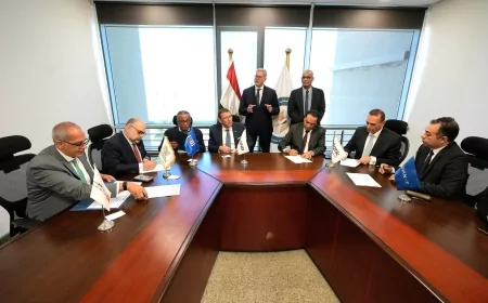 وزير البترول والثروة المعدنية يشهد توقيع اتفاق مبادئ لتمويل مشروع إنتاج الصودا آش ومشتقاتها بالعلمين الجديدة