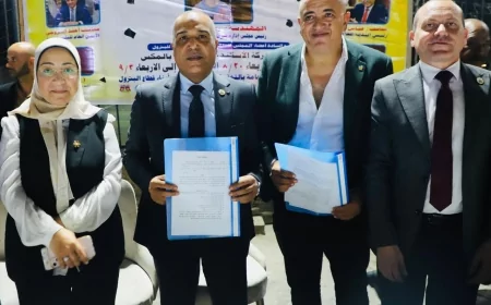 نقابة البترول توقع بروتوكول تعاون مع نادي الإسكندرية للبترول  للإشتراكات بالتقسيط على سنة