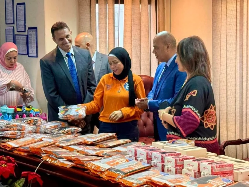 خدمات البترول البحرية (PMS) تفتتح معرض “المستلزمات المدرسية” للعاملين بالمركز الرئيسي