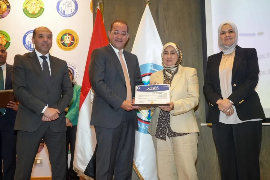 بالصور.. وزير المالية يكرم ٦ مأموريات ضريبية حققت نتائج متميزة فى مسار الشراكة مع مجتمع الأعمال