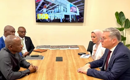 على هامش فتعليات مؤتمر Gastech 2025 .. مصر ونيجيريا يبحثان زيادة الاستثمارات المشتركة في الطاقة