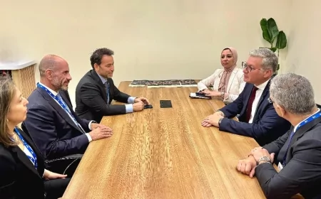 وزير البترول والثروة المعدنية يبحث مع شلمبرجير العالمية التعاون في التطوير التكنولوجي لمجال البحث عن البترول والغاز