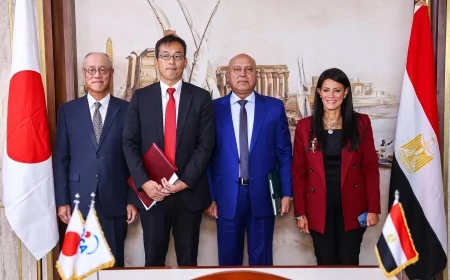 مصر واليابان توقعان الشريحة الرابعة لتمويل الخط الرابع لمترو الأنفاق