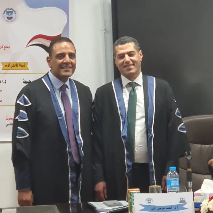 مدير عام السوق الداخلي بـ"مصر للبترول" يحصل على الدكتوراه في "التسويق الأخضر"  ​