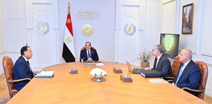 قطاع البترول على الطاولة الرئاسية: آبار جديدة واستراتيجية حتى 2040