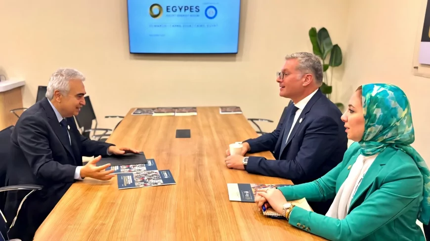 من خلال برنامج عمل مشترك : وزير البترول والثروة المعدنية يبحث تعزيز التعاون مع المدير التنفيذي لوكالة الطاقة الدولية