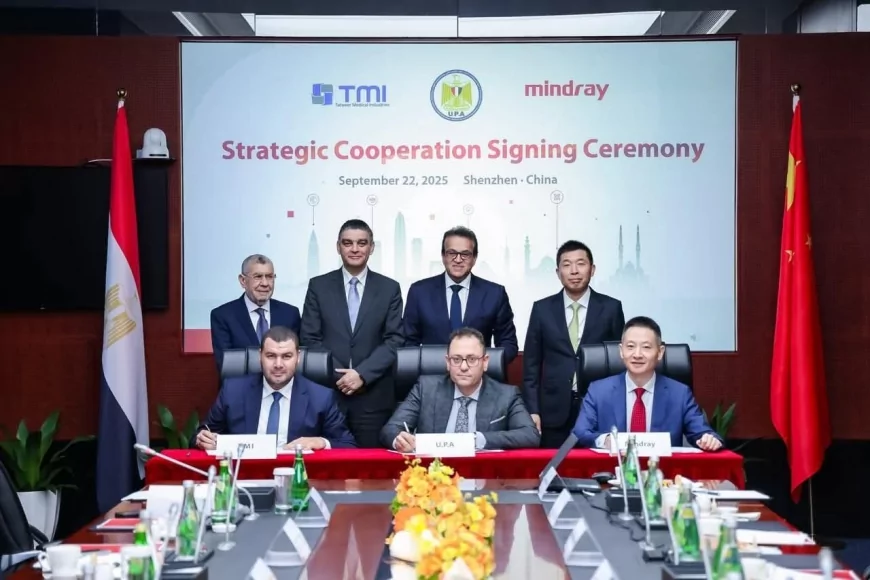 عبد الغفار  يبحث مع الرئيس التنفيذي لشركة «Mindray» التعاون في دعم توطين الصناعات الطبية