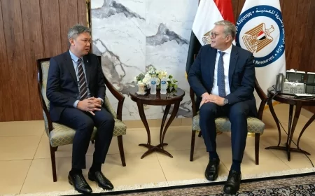 لتعظيم الفوائد الاقتصادية.. وزير البترول والثروة المعدنية يبحث مع بتروناس الماليزية تعزيز الشراكة الاستراتيجية في مجال الغاز الطبيعي١