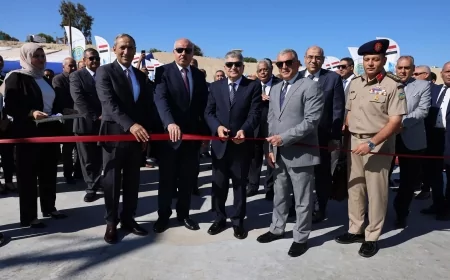 تنفيذاً لتوجيهات السيسي: قناة السويس تفتتح جسر الشهيد أمير عوض الله ليرفع محاور العبور إلى سيناء إلى 25 محوراً