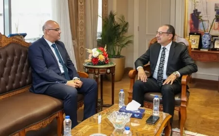 وزير قطاع الأعمال العام ومحافظ القليوبية يبحثان تعظيم الاستفادة من الأصول لتحقيق التنمية المتوازنة