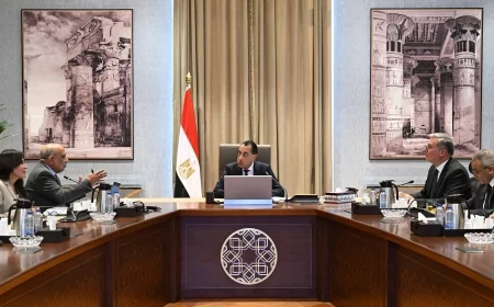 رئيس الوزراء يتابع الموقف التنفيذي لمشروعات الطاقات المتجددة