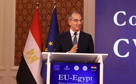 وزير الاتصالات: توظيف الذكاء الاصطناعي وتكنولوجيا المعلومات في 3 مشروعات لإدارة الموارد المائية