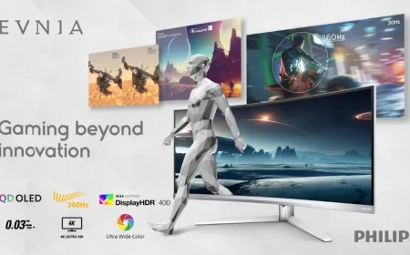 «فيليبس» تطلق عصرًا جديدًا من شاشات الألعاب QD-OLED Evnia المبتكرة في منطقة الشرق الأوسط