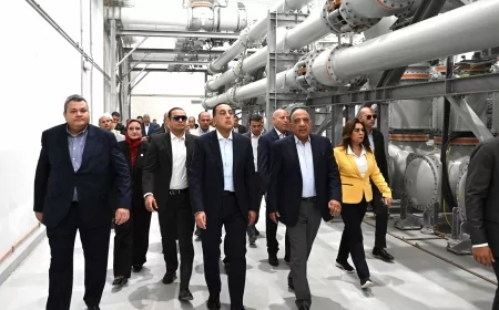 رئيس الوزراء يتفقد محطة الربط الكهربائي المصري السعودي العملاقة بمدينة بدر..  ركيزة للتكامل العربي في مجال الطاقة