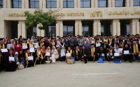 بـ 1895 متدرباً.. المعهد القومي للاتصالات يحتفل بتخرج الدفعة الرابعة من "سفراء الذكاء الاصطناعي" في العاصمة الإدارية