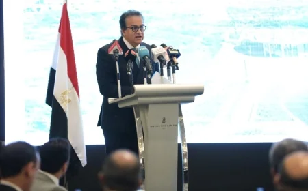 وزير الصحة يشهد إطلاق "الاستراتيجية الوطنية للعمران والبناء الأخضر" برعاية مدبولي