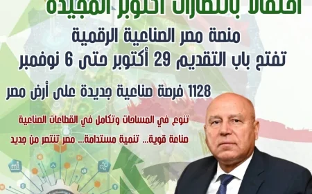 طرح استثنائي للأراضي الصناعية: "الصناعة" تعلن عن 1128 قطعة بمساحة 6.2 مليون متر مربع في 16 محافظة
