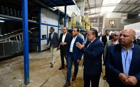 رئيس الوزراء يفتتح مصنع "سيناي للمستلزمات الطبية" في المنطقة الاقتصادية لقناة السويس