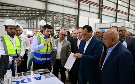 باستثمارات 15 مليون دولار.. رئيس الوزراء يفتتح مصنع "أدو مينا" بالسخنة الصناعية