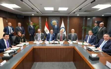بقيمة 135 مليون دولار .. وزير البترول والثروة المعدنية يشهد توقيع عقد تمويل مشروع الإيثانول الحيوي مع تحالف مصرفي