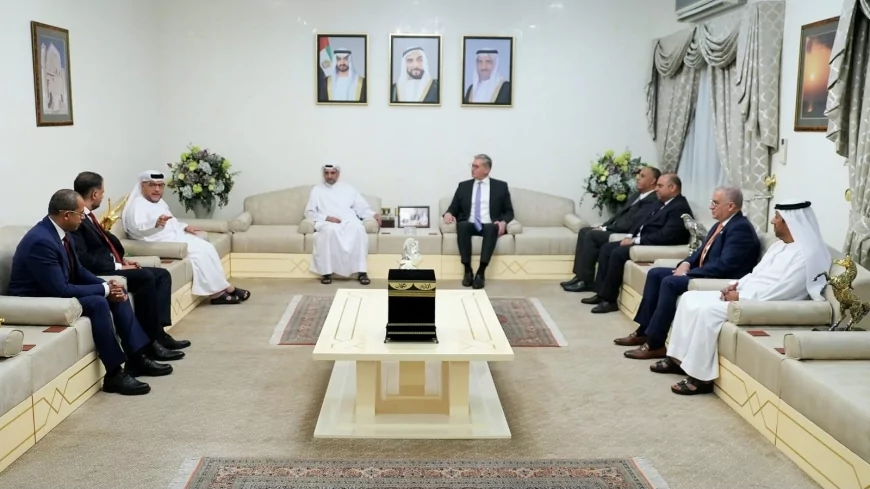 حاكم الفجيرة يستقبل وزير البترول والثروة المعدنية لبحث تعزيز التعاون بين مصر والإمارات