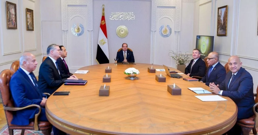 الرئيس السيسي يشيد بما حققته شركة أباتشي من نجاحات في مصر