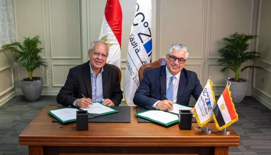 باستثمارات تتخطى 75 مليون دولار.. رئيس اقتصادية قناة السويس يوقّع المشروع الأول من نوعه في مصر والشرق الأوسط وإفريقيا