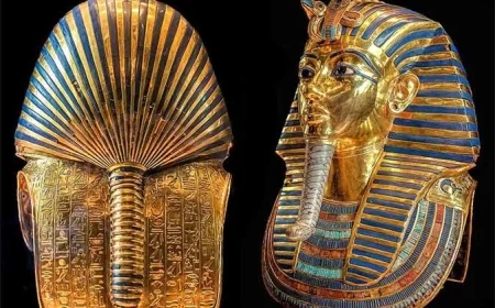 إعلامية: القناع الذهبي لتوت عنخ آمون أيقونة حضارة مصرية وتجسيد للإيمان بالخلود
