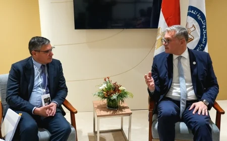 وزير البترول والثروة المعدنية يبحث تعزيز الشراكات مع رؤساء وقادة شركات الطاقة العالمية