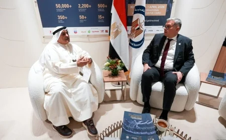 وزير البترول والثروة المعدنية يبحث مع أمين عام منظمة الأوابك سُبل تعزيز التعاون العربي في مجال الطاقة