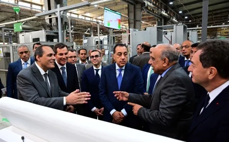 رئيس الوزراء يفتتح توسعات المصنع الإقليمي لشركة "شنايدر إلكتريك" بمدينة بدر