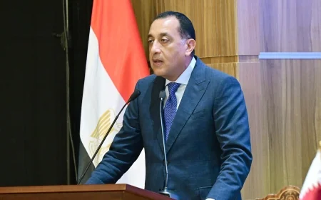 رئيس الوزراء: "بفضل توجيهات الرئيس السيسي  والشيخ تميم بن حمد.. نجحنا في الوصول إلى اتفاق تاريخي"