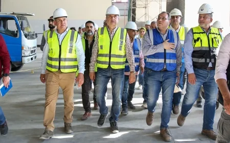 وزير قطاع الأعمال العام يتابع ميدانيا تقدم أعمال المرحلة الثانية من المشروع القومي لتطوير صناعة الغزل والنسيج