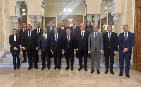 وزير الخارجية يشارك في جلسة نقاشية بمركز الأبحاث التركي  SETA