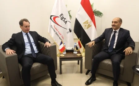 تعاون فضائي مصري-فرنسي مرتقب: السفير الفرنسي يزور وكالة الفضاء المصرية