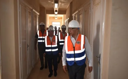 الخير جاي.. البدء الفعلي في مصنع حامض الفوسفوريك بموقع الوادي الجديد