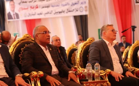 خلال كلمتة فى الاحتفال بعيد البترول..  عباس صابر:عيد البترول يجسّد خمسين عامًا من الإنجاز وترسيخ دعائم الدولة المصرية