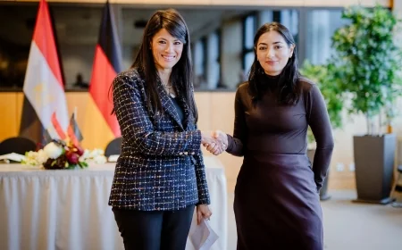 وزيرة التخطيط تبحث توسيع برنامج مبادلة الديون مع ألمانيا