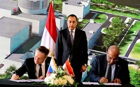 رئيس الوزراء يشهد توقيع أمر شراء الوقود النووي لمحطة الضبعة واتفاقية التعاون الشامل مع «روساتوم»