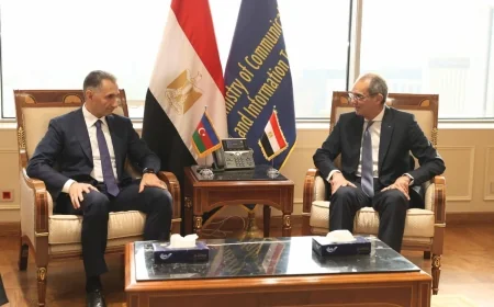 مصر وأذربيجان تبحثان تعزيز التعاون في التحول الرقمي والذكاء الاصطناعي