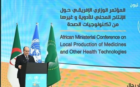 وزير قطاع الأعمال العام يشارك في الجلسة الافتتاحية للمؤتمر الوزاري الأفريقي حول الإنتاج المحلي للأدوية وتكنولوجيات الصحة بالجزائر