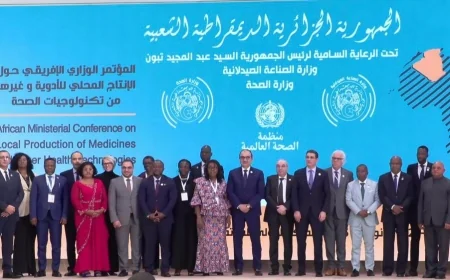 وزير قطاع الأعمال العام يشهد ختام أعمال المؤتمر الوزاري الأفريقي حول إنتاج الأدوية بالجزائر